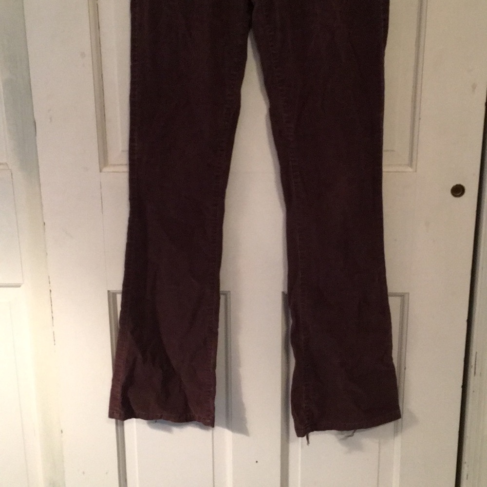 Brown Corduroy Fossil pants worn - Picture 2 of 4